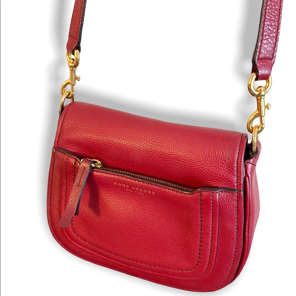 Marc Jacobs Empire City Messenger Leather Crossbody Bag